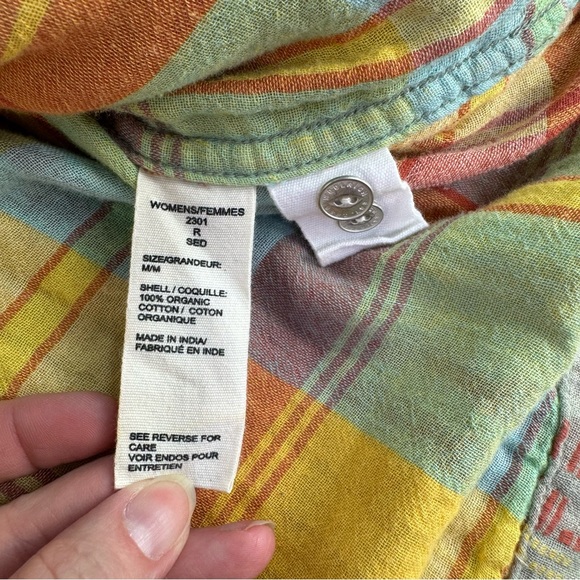 Vintage Woolrich Organic Cotton Embroidered Zip up hoodie pastel green medium - Picture 8 of 13